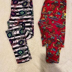 Lularoe holiday leggings